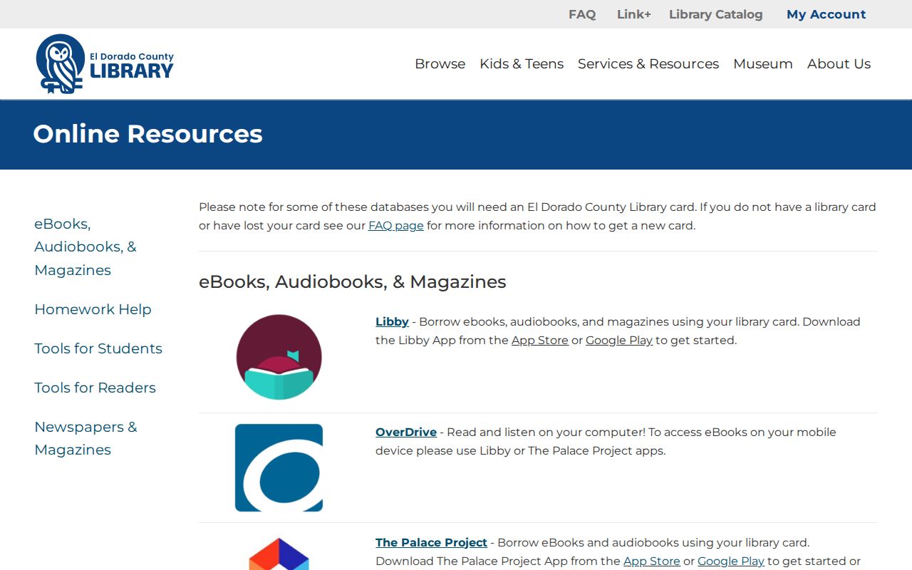 South Lake Tahoe residents directory library research resources
