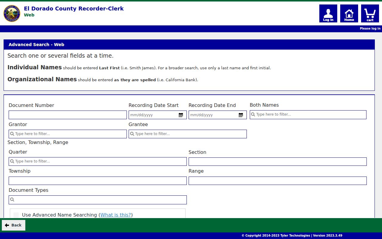 South Lake Tahoe residents directory Recorder grantor and grantee search